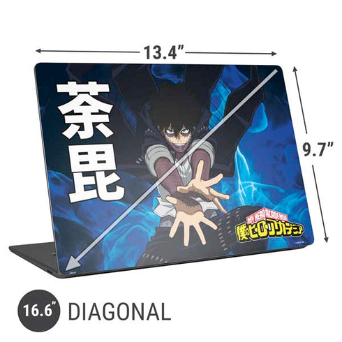 My Hero Academia Dabi Season 6 Universal Laptop 16.6in (13.4 x 9.7in) Skin
